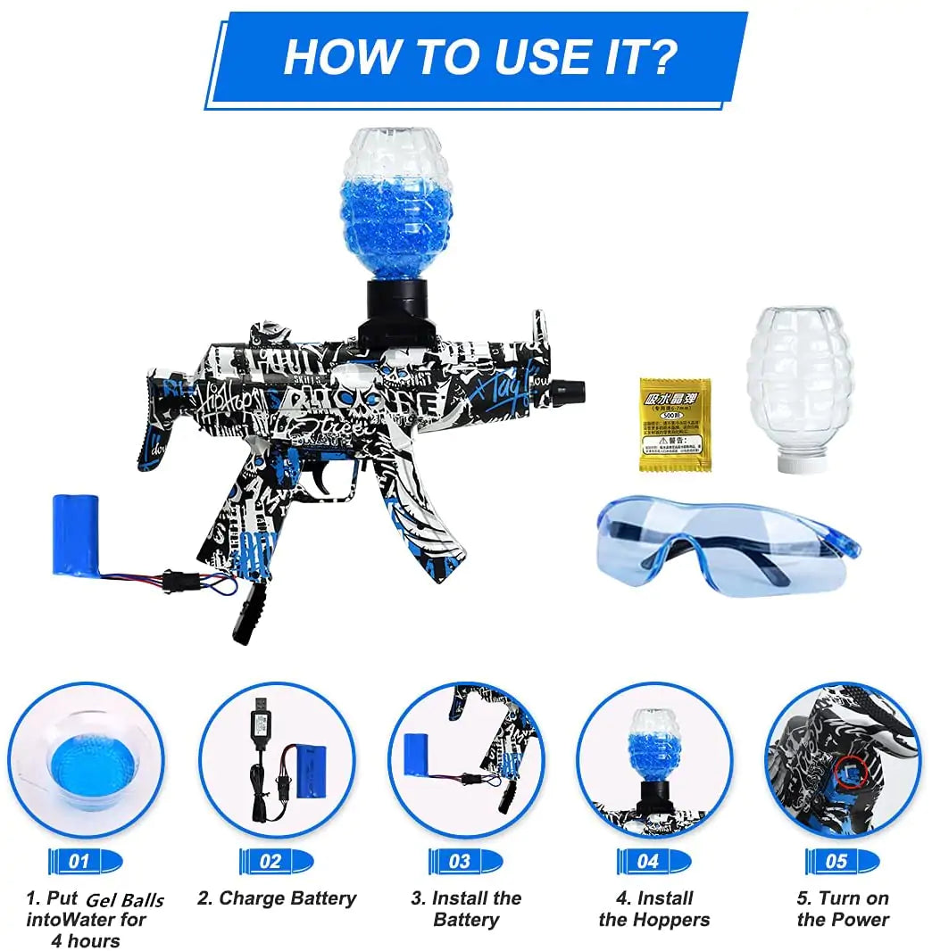 AK-47 Gel Toy Water Gun